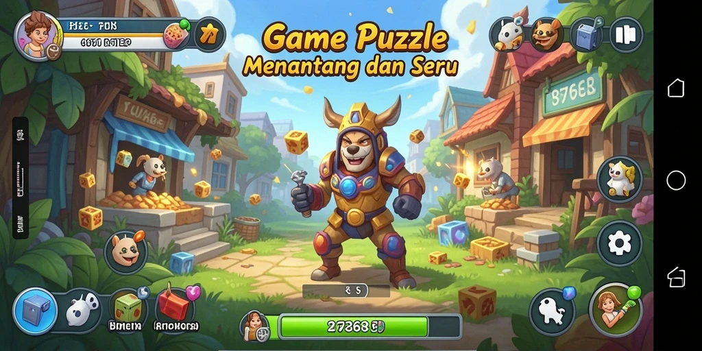 Gameplay menarik dari 8768 yang menguji logika dan keterampilan berpikir.
