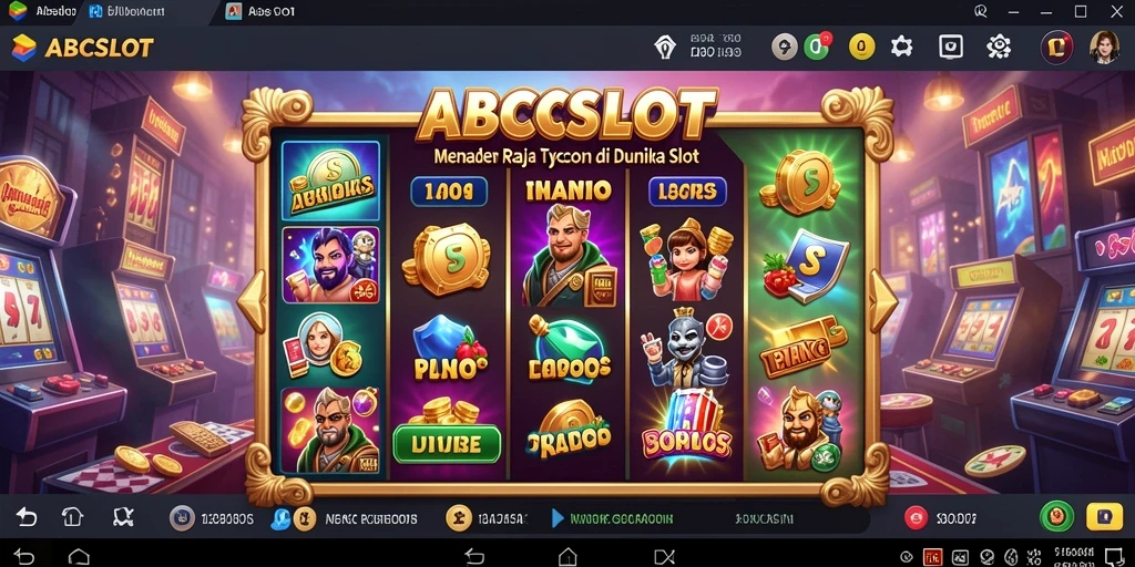 Tampilan gameplay seru dari ABCSLOT menyajikan keseruan permainan Tycoon.