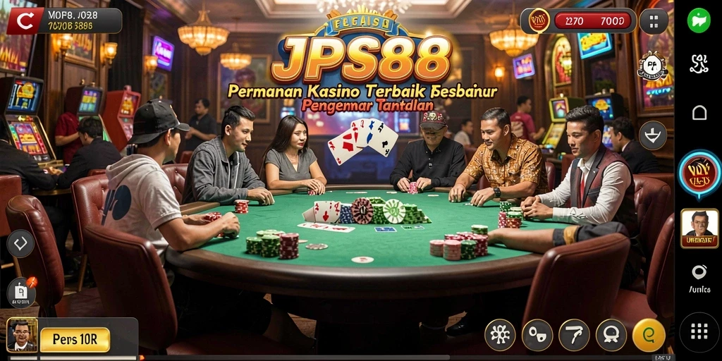 Tampilan gameplay seru di aplikasi JPS88 yang membuat ketagihan.