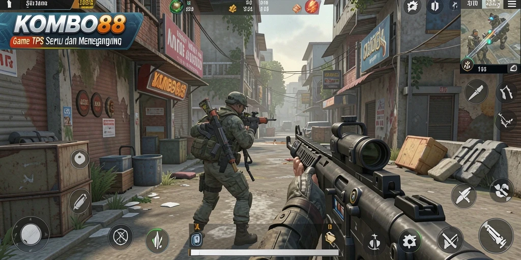Gameplay seru dan aksi menegangkan di KOMBO88.