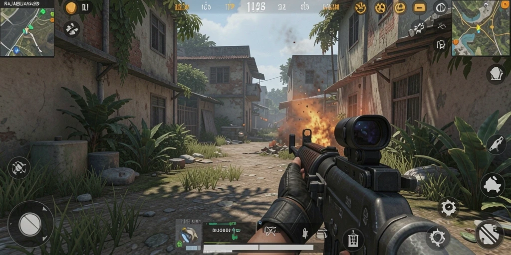 Tampilan gameplay menarik dari RAJABUAYA89 yang memukau.
